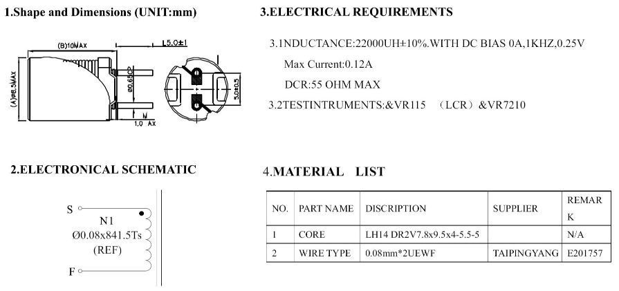drum core inductor drum core inductor