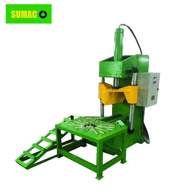 Tire cutter machine