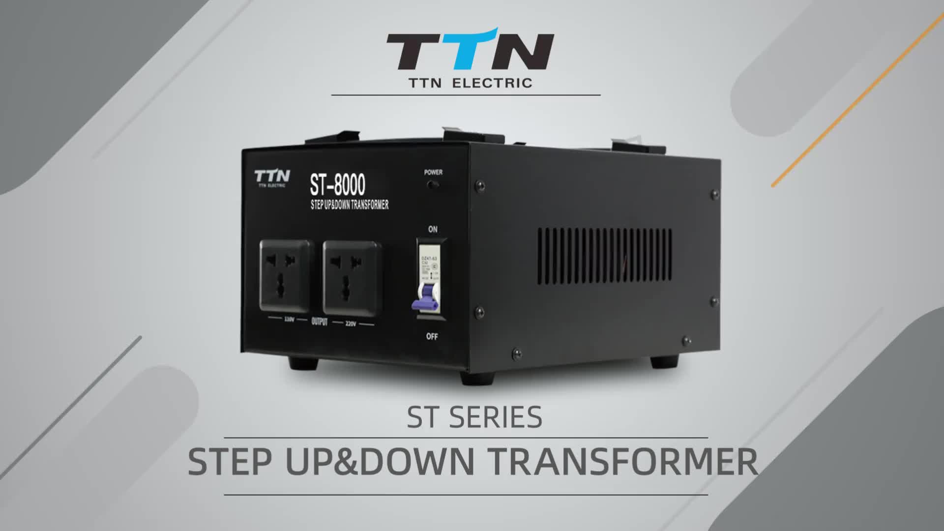 Ttn St1500va 220V To 110V  And 110V To 220V Step up &Down High Quality Auto Transformer for House Electrical Appliances1