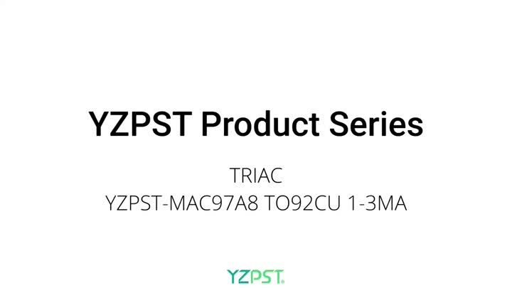 Triac MAC97A8 TO-92CU 1-3MA