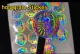 Custom Artwork Hologram zilveren papier sticker labels afdrukken