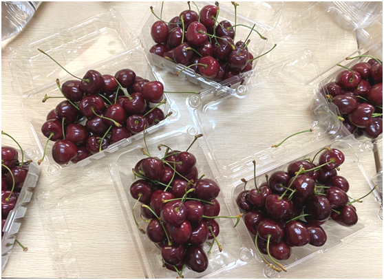 cherries packaging