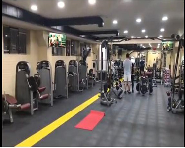 Uzbekistan Arena fitness club with GANAS Gym Equipment