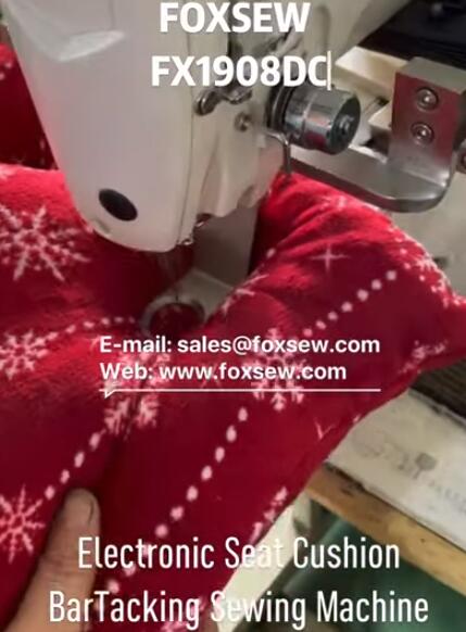 Automatic Soft Cushion BarTacking Sewing Machine