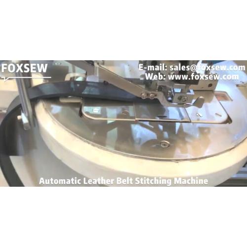 Automatic Leather Belt Stitching Machine