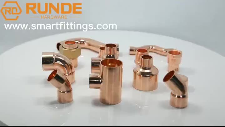 end feed copper fittings