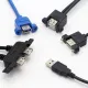 Micro Mini USBA/B/C Panel Mount USB2.0/3.0 Verlängerungskabel