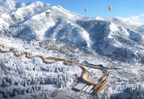 Ski Town for the Beijing Winter Olympics