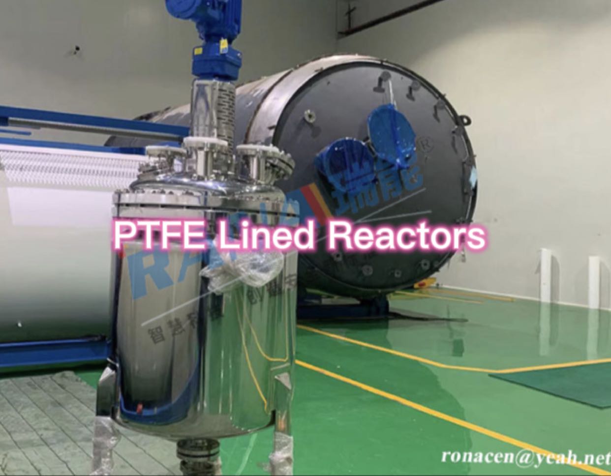 PTFE lined reactors