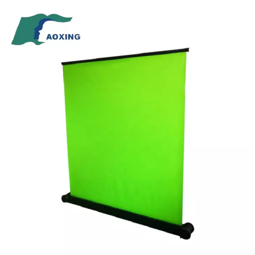 Portable mobile green screen