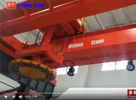 Automatic Overhead Crane with Magchuck