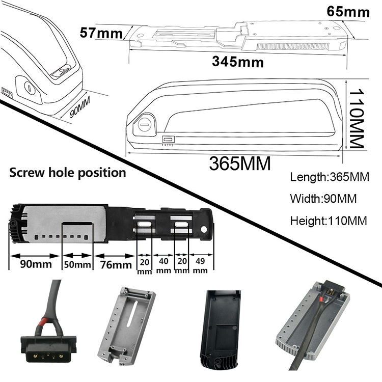 Battery Packs 48v 17.5Ah