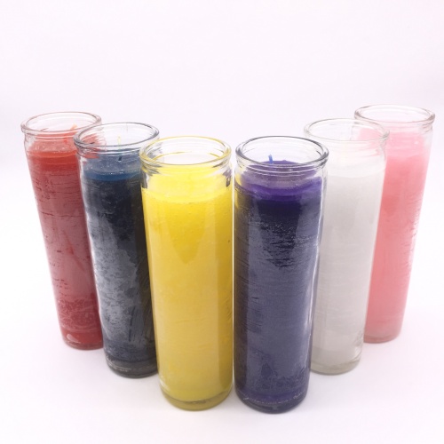 7 Day Glass Church Candles