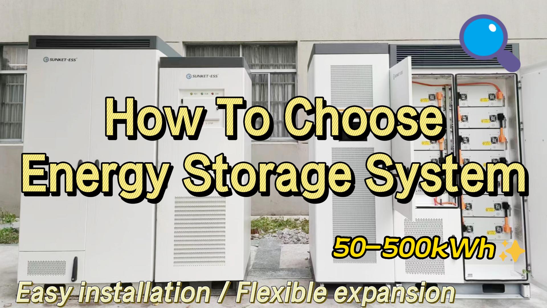 Sunket 50-500kWh Energy Storage Battery