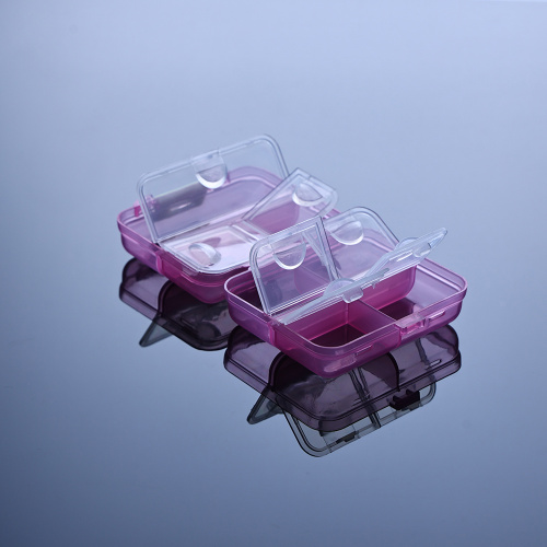  7 Compartments Double Layer Drug Pill Box