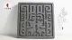 Siheyuan Decorative Floor Tile 200x200 رمادي الطوب