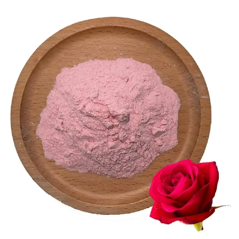Rose petal powder