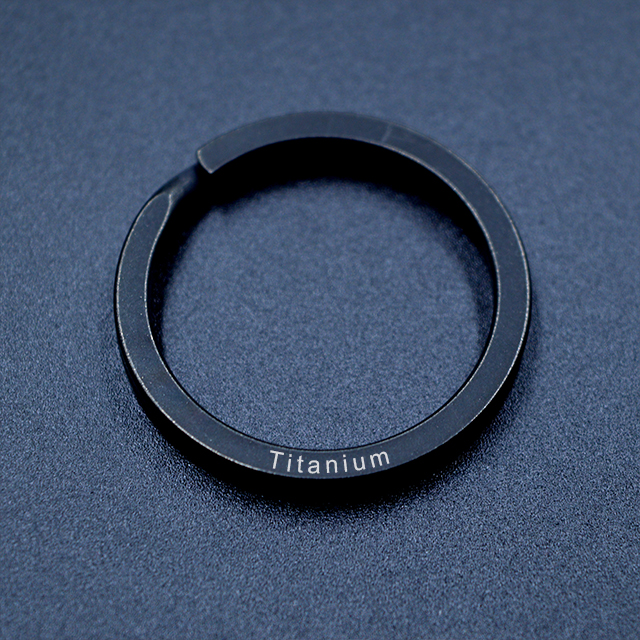 llavero de titanio titanium key ring