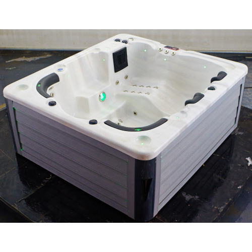 Good quality 7 person large hottub outdoor whirlpool hydro bath spa for family