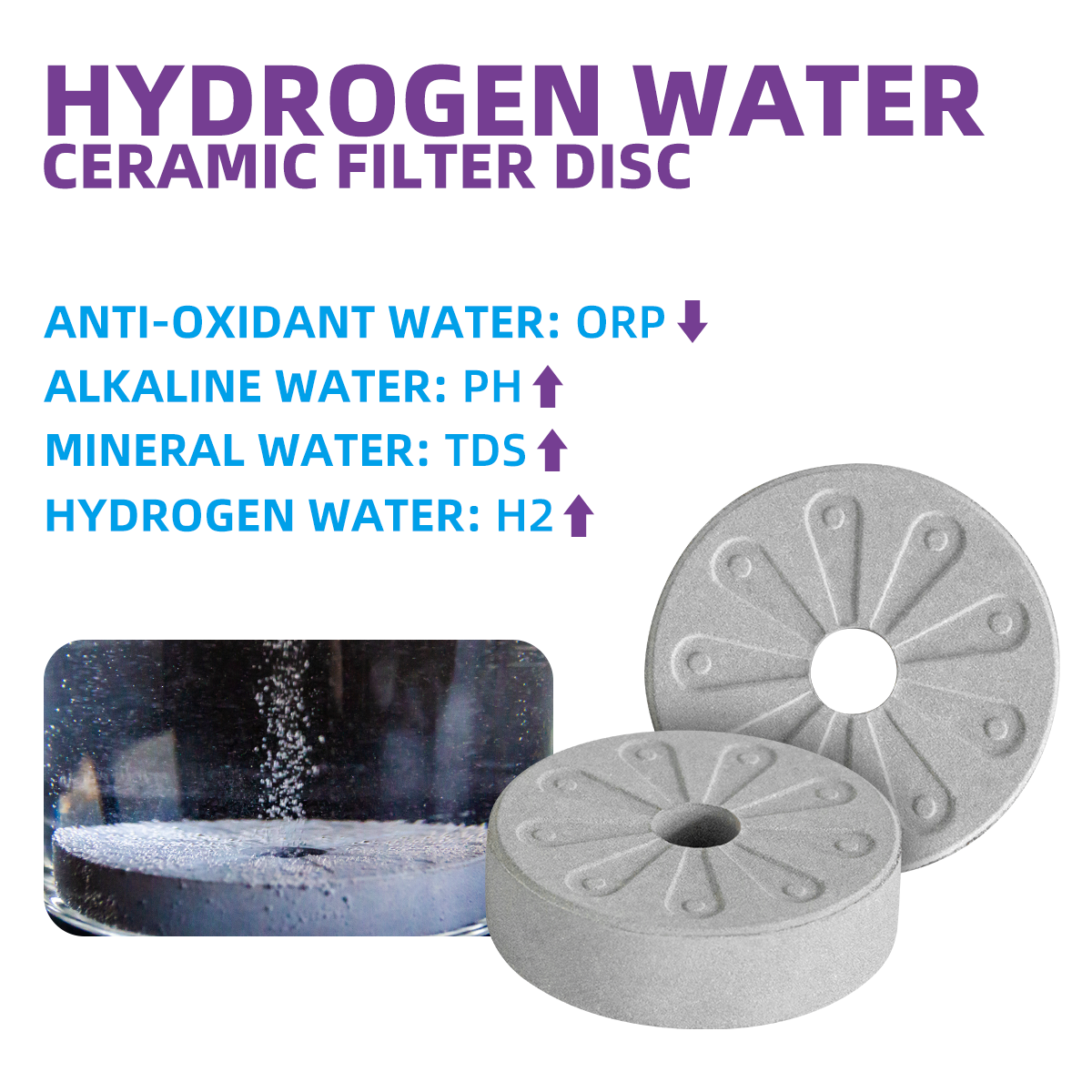 Filterelated Alkaline Water Ceramic Filter Disc