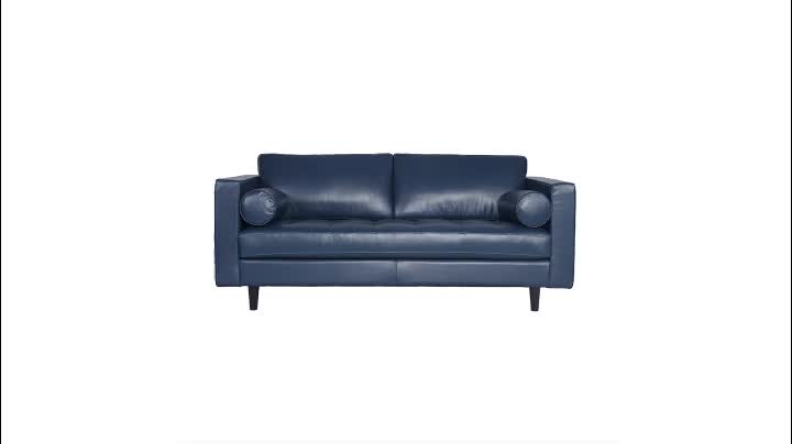 Aniline Leather Seve Sofa