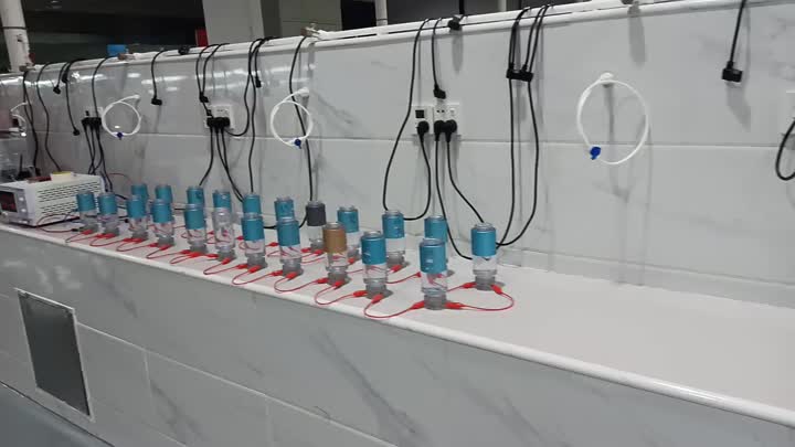 Testning av vätevattenflaskor