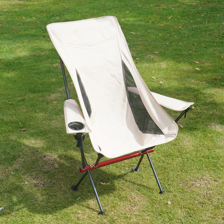 Round Outdoor Adult Ultralight Foldable Camping Carry Portable Fabric Replacement moon chair camping