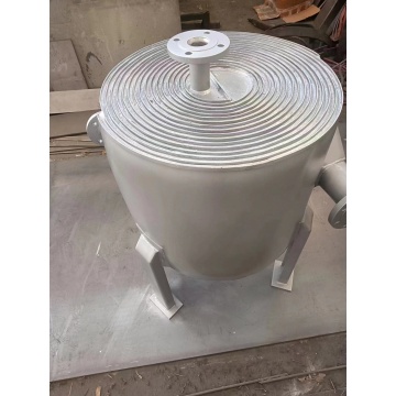 Application of spiral plate heat exchanger in instant noodles cooking oil heating process