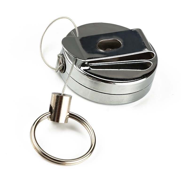Porte-badge à bobine rétractable et robuste, article de cadeaux de promotion d'affaires pas cher avec votre logo ou votre nom