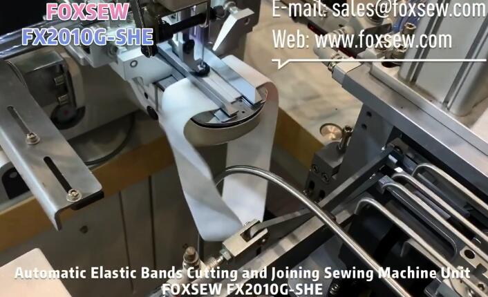 Automatic Elastic Bands Cutting and Joining Sewing Machine Unit