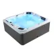 Modelos de bañera de hidromasaje Audio Audio al aire libre Spa Solid Surfate Acrylic Bathtub