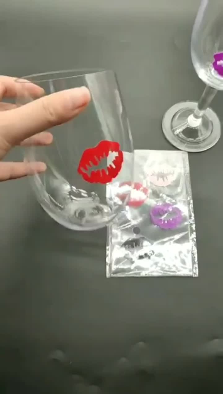 Wholesale Wine Charms Colorful Silicone Drink Wine Glass Marker,Lip Shape Silicone Marker For Bottle_cup - Buy Wine Glass Marker,Glass Marker,Wine Charms Product on Alibaba.com
