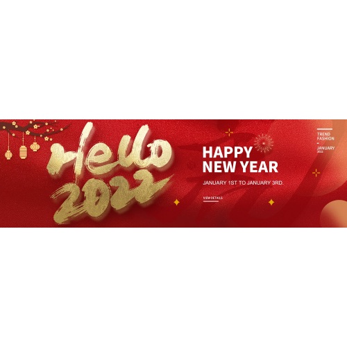 Happy New Year & Holidays Notification - 2022 JRT