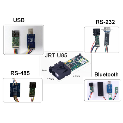 FAQ for project manager - how to choose the interface of jrt industrial distance sensor U85(ttl/usb/rs232/rs485/bluetooth)?