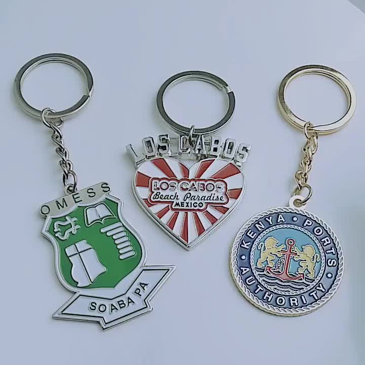 Keychain peribadi logam