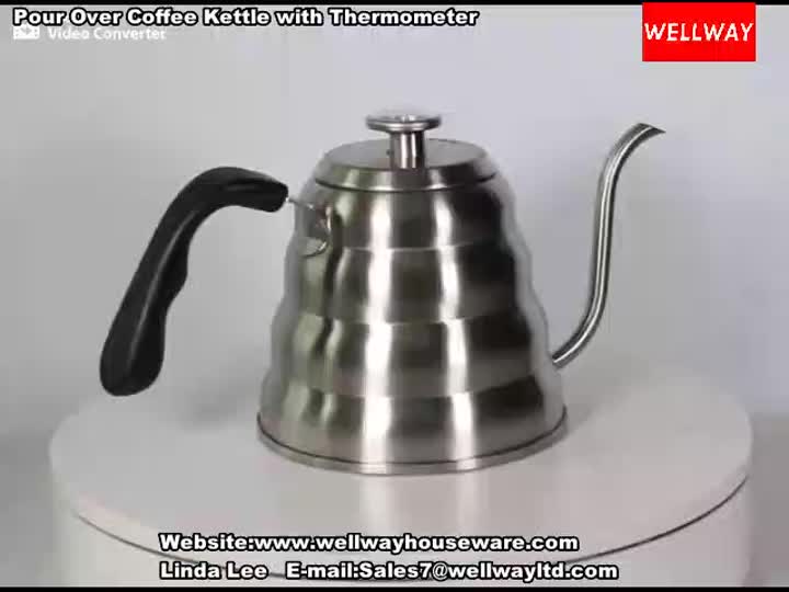 Pour Over Coffee Kettle with Thermometer.mp4