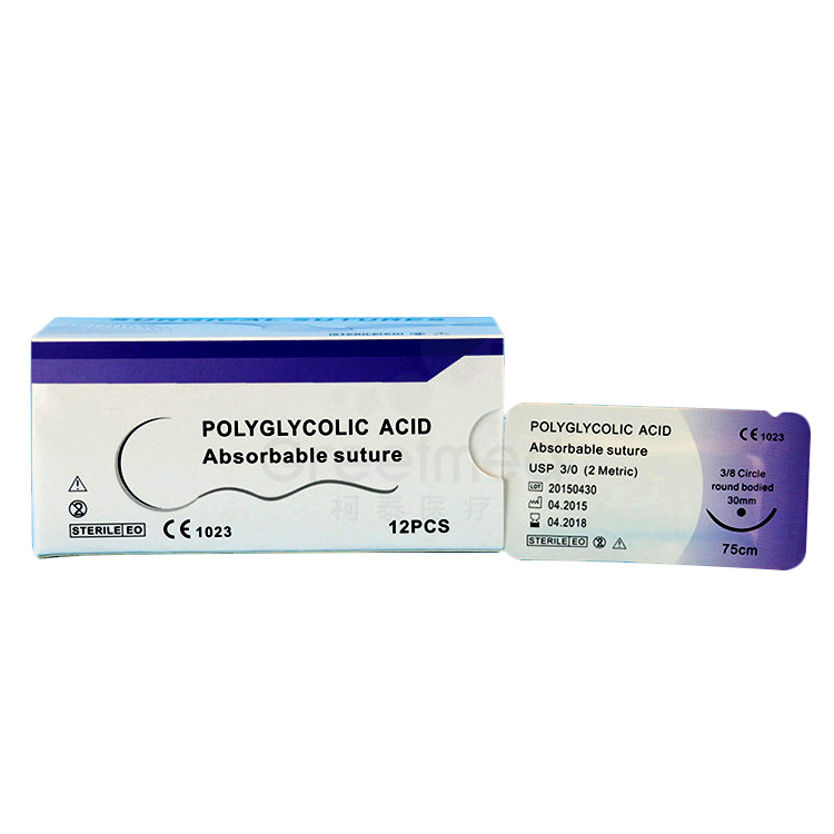 Penjual Terbaik Bahan Berbeda Suture Surgical Polylactic Acid11