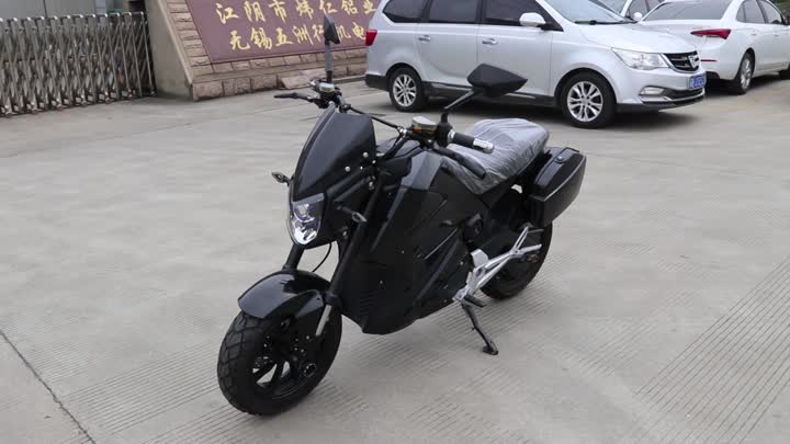 M3 electric motorcycle riding