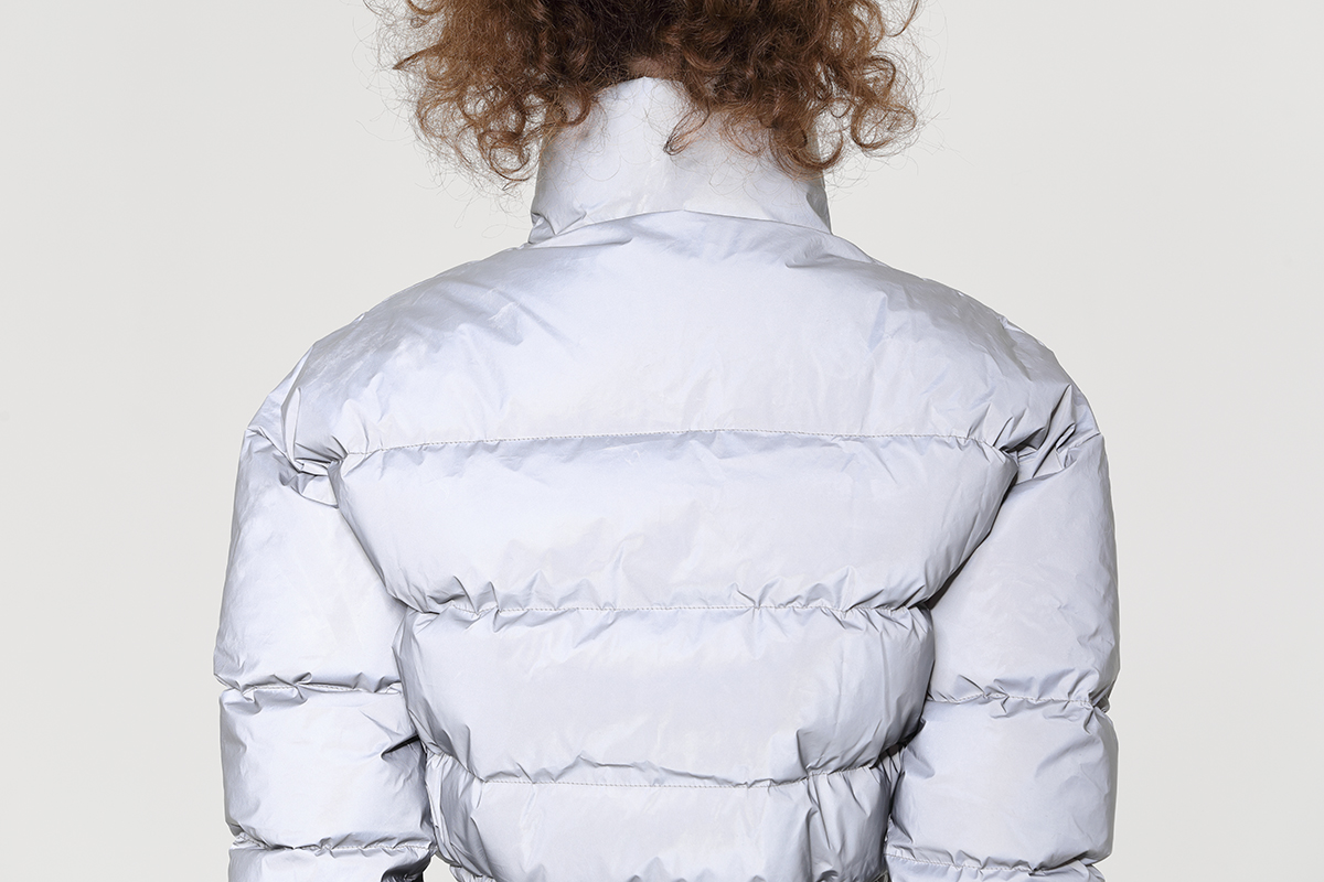 Fashion Women's Bubble Padded Reflective Coat Fashion Women's Bubble Padded Reflective Coat