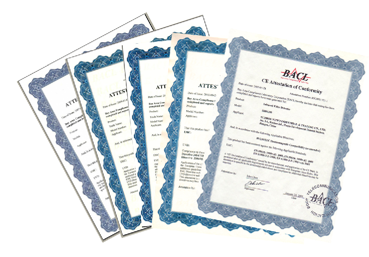 CE CERTIFICATE 