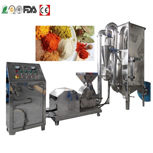 Spice Powder Grinding Mixing Production Plant Line1