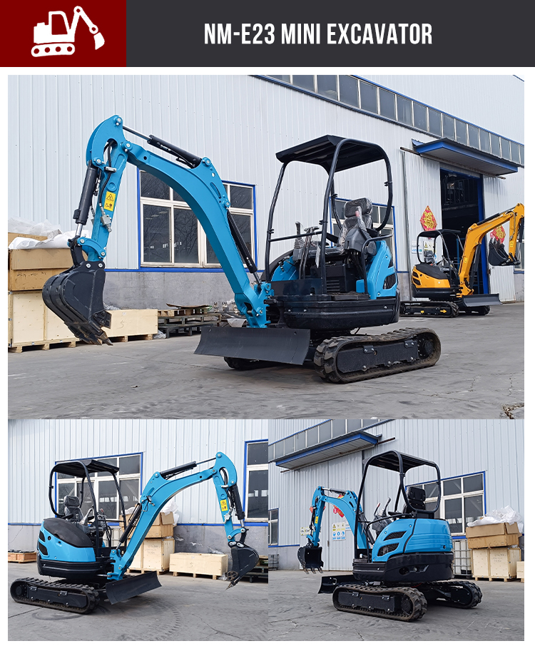 23 Nuoman Excavator Nm E10pro Mini Excavator