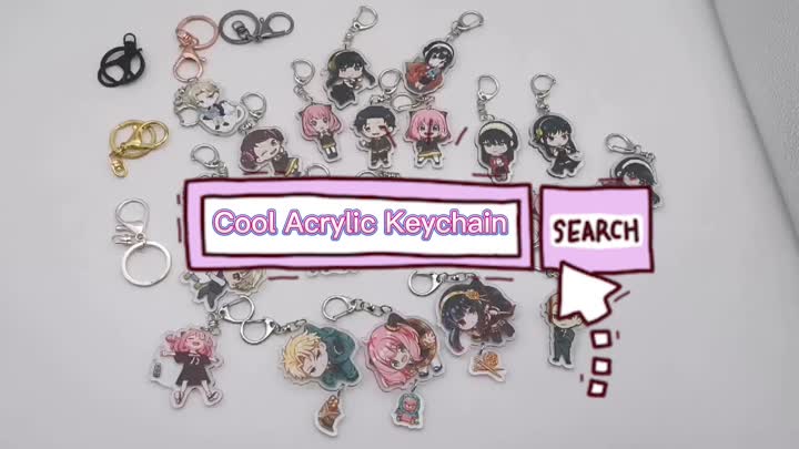 Cool Acrylic Keychain