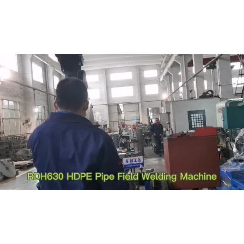 630mm Poly Pipe Thermoplastic welder 