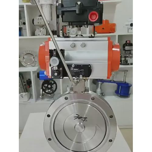 Supapă fluture pentru pulbere de ciment din oțel inoxidabil premium pentru aplicații industriale