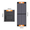 Outdoor Camping Waterproof 100W 150W 200W Solar Panel Supply Portable Foldable Solar Panel for Monocrystalline Silicon1