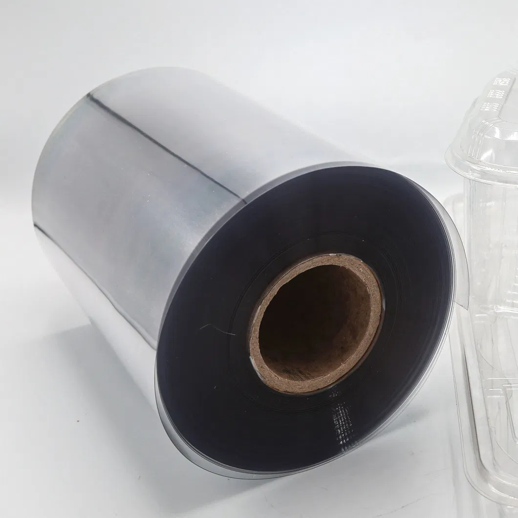 Grado de alimentos RPET RPET Clear Film Hojas de plástico Transparente Fabricante y China Factory Venta directa Anti Fog Toja de plástico transparente APET para la cara
