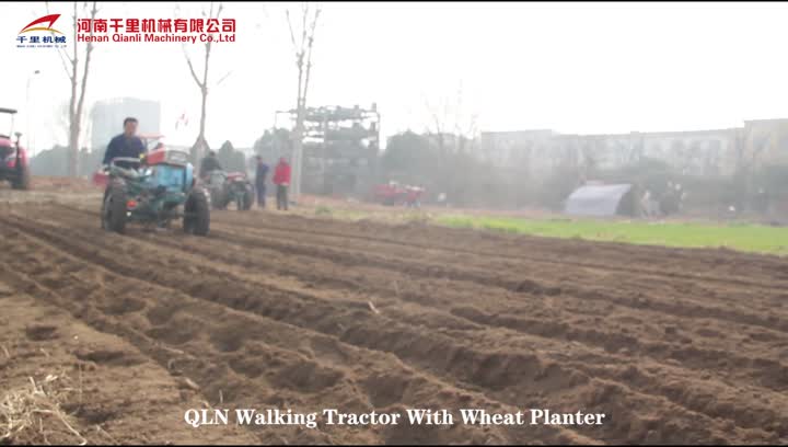  QLN Walking Tractor With Wheat Planter