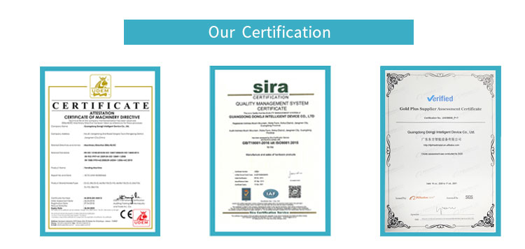 metal products certificates