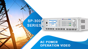 SP-300 Series AC Power Supply-List Mode